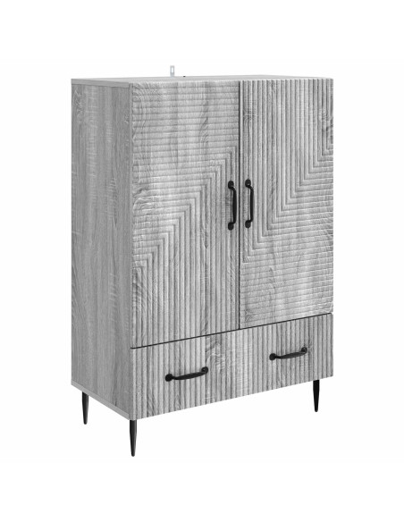 Credenza Grigio Sonoma 66 x 34,5 x 95 cm Legno ingegnerizzato