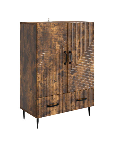 Credenza Rovere Fumo 66 x 34,5 x 95 cm Legno ingegnerizzato