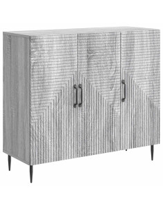 Credenza Grigio Sonoma 89 x 34,5 x 80 cm Legno ingegnerizzato