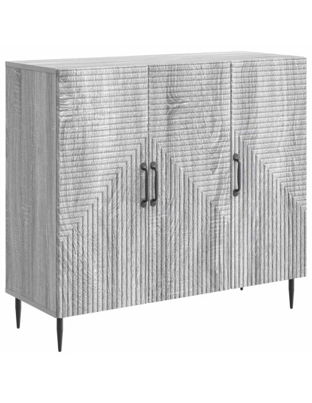 Credenza Grigio Sonoma 89 x 34,5 x 80 cm Legno ingegnerizzato