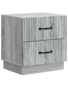 Armadio da Notte con cassetto Grigio Sonoma 43 x 34,5 x 44,5 cm