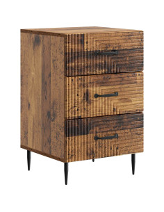 Armadio da Notte con cassetto Legno antico 43 x 41 x 66,5 cm