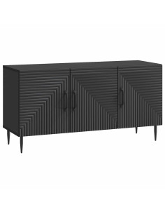 Mobile TV Nero 99 x 34,5 x 50 cm Legno ingegnerizzato