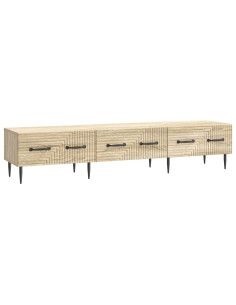 Mobile TV Rovere Sonoma 147 x 34,5 x 30 cm Legno ingegnerizzato