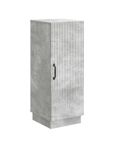 Credenza Grigio Cemento 33 x 34,5 x 87 cm Legno ingegnerizzato