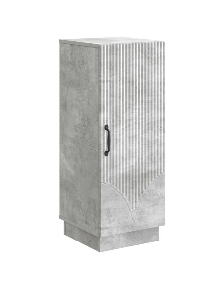 Credenza Grigio Cemento 33 x 34,5 x 87 cm Legno ingegnerizzato