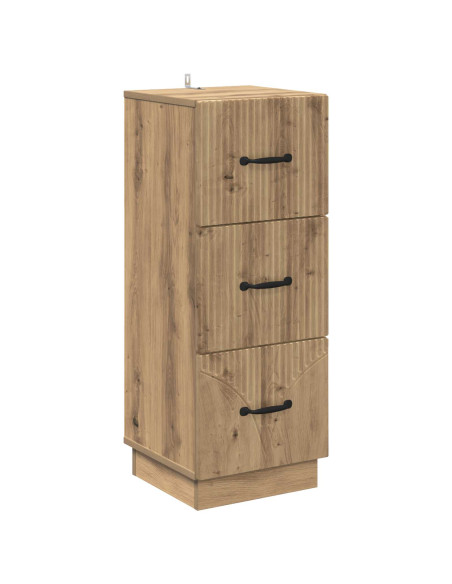 Mobile con Cassetti Rovere Artigianale 33 x 34,5 x 87 cm