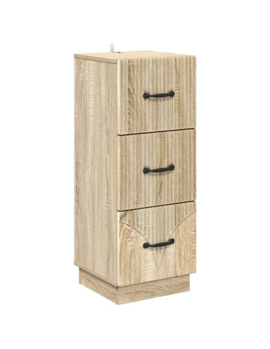 Mobile con Cassetti Rovere Sonoma 33 x 34,5 x 87 cm