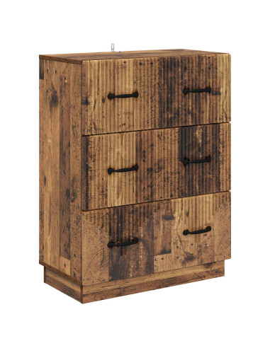 Mobile con Cassetti Legno antico 66 x 34,5 x 87 cm