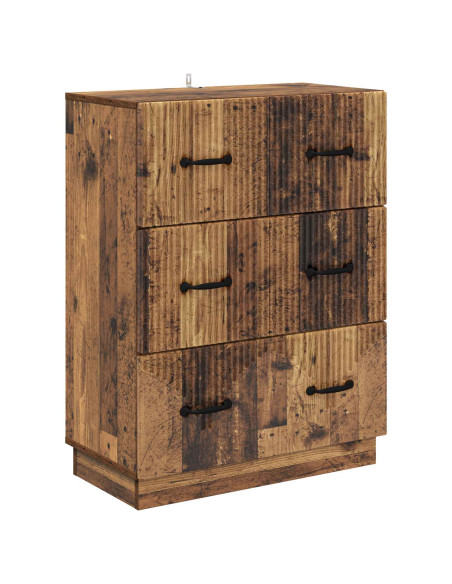 Mobile con Cassetti Legno antico 66 x 34,5 x 87 cm