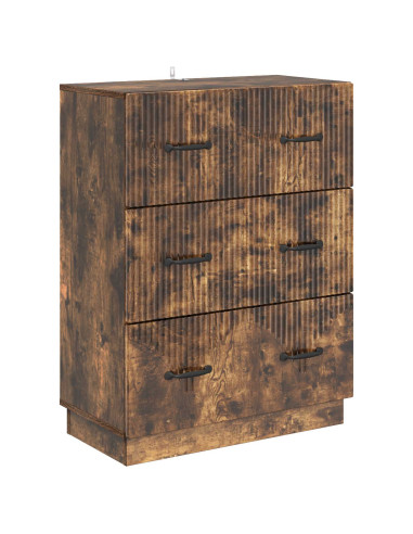 Mobile con Cassetti Rovere Fumo 66 x 34,5 x 87 cm