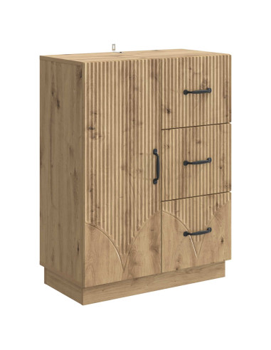 Credenza con cassetto Rovere Artigianale 66 x 34,5 x 87 cm