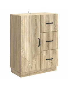 Credenza Rovere Sonoma 66 x 34,5 x 87 cm Legno ingegnerizzato