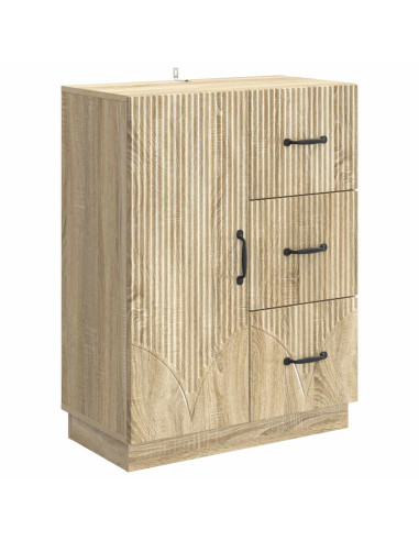 Credenza Rovere Sonoma 66 x 34,5 x 87 cm Legno ingegnerizzato