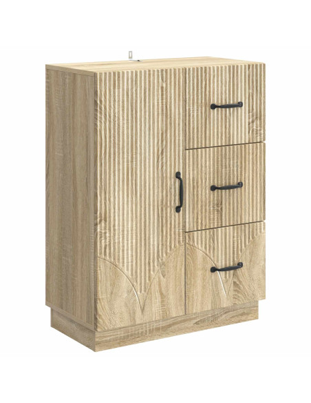 Credenza Rovere Sonoma 66 x 34,5 x 87 cm Legno ingegnerizzato