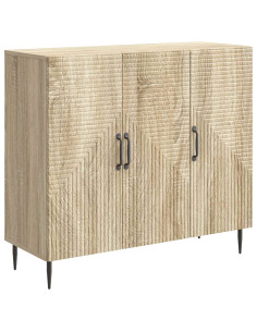 Credenza Rovere Sonoma 89 x 34,5 x 80 cm Legno ingegnerizzato