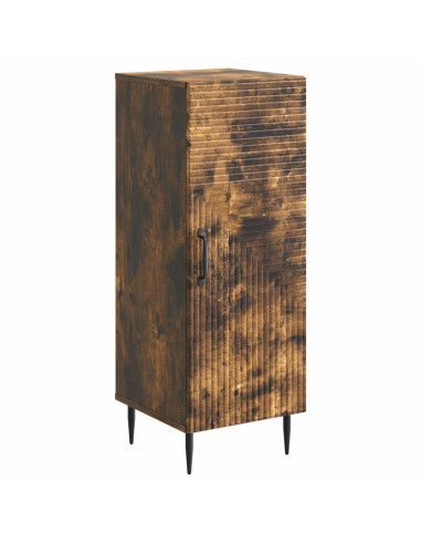 Credenza Rovere Fumo 33 x 34,5 x 89,5 cm Legno ingegnerizzato
