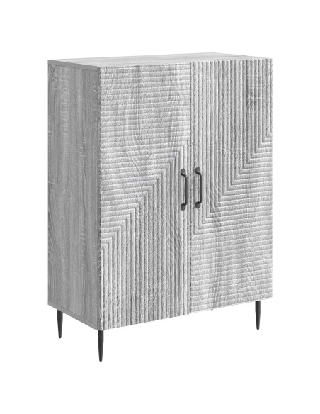 Credenza Grigio Sonoma 66 x 34,5 x 89,5 cm Legno ingegnerizzato
