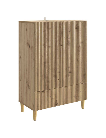 Credenza con cassetto Rovere Artigianale 66 x 34,5 x 95 cm