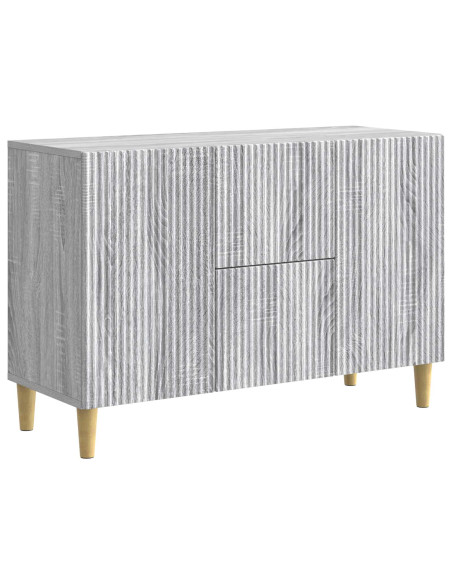 Credenza Grigio Sonoma 89 x 34,5 x 60 cm Legno ingegnerizzato