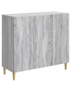 Credenza Grigio Sonoma 89 x 34,5 x 80 cm Legno ingegnerizzato
