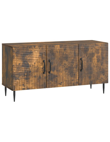 Mobile TV Rovere Fumo 99 x 34,5 x 50 cm Legno ingegnerizzato