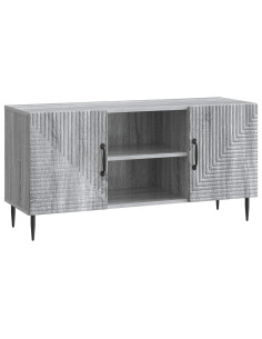 Mobile TV Grigio Sonoma 102 x 34,5 x 50 cm Legno ingegnerizzato