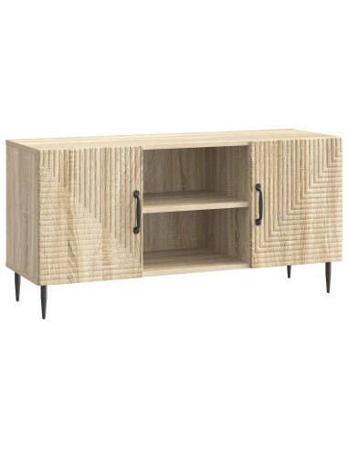 Mobile TV Rovere Sonoma 102 x 34,5 x 50 cm Legno ingegnerizzato
