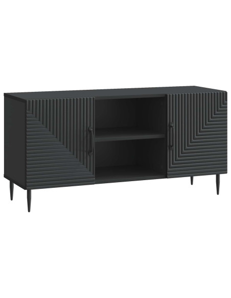 Mobile TV Nero 102 x 34,5 x 50 cm Legno ingegnerizzato