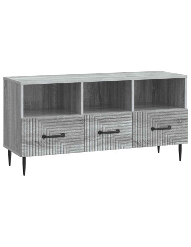 Mobile TV Grigio Sonoma 102 x 34,5 x 50 cm Legno ingegnerizzato