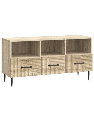 Mobile TV Rovere Sonoma 102 x 34,5 x 50 cm Legno ingegnerizzato