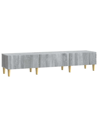 Mobile TV Grigio Sonoma 147 x 34,5 x 30 cm Legno ingegnerizzato