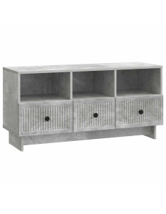 Mobile TV con cassetto Grigio Cemento 102 x 34,5 x 50 cm