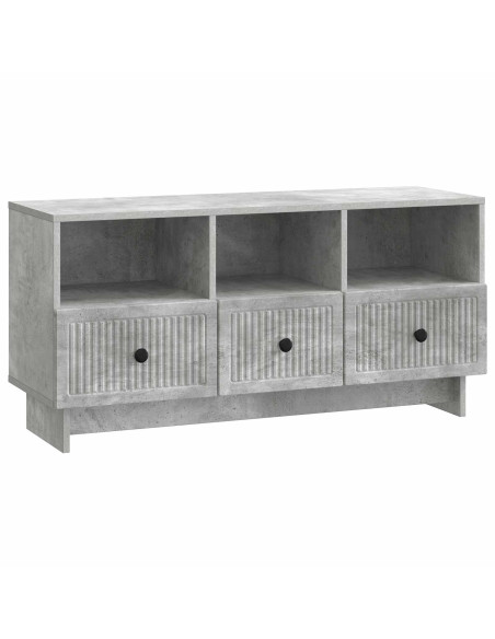 Mobile TV con cassetto Grigio Cemento 102 x 34,5 x 50 cm