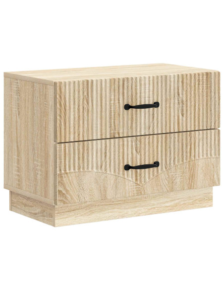 Armadio da Notte con cassetto Rovere Sonoma 62 x 34,5 x 44,5 cm