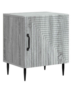 Armadio da Notte Grigio Sonoma 43 x 34,5 x 50 cm
