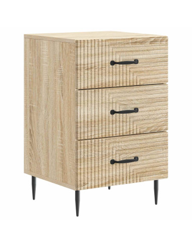 Armadio da Notte con cassetto Rovere Sonoma 43 x 41 x 66,5 cm
