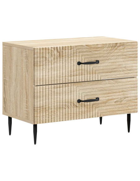Armadio da Notte con cassetto Rovere Sonoma 62 x 34,5 x 47,5 cm