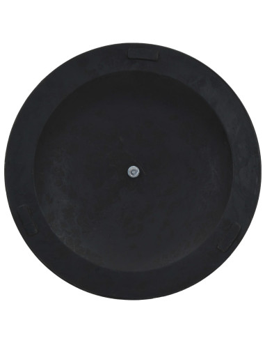 Base per Parasole Rotonda in Poliresina 11 kg Bronzo