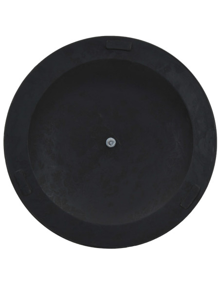 Base per Parasole Rotonda in Poliresina 11 kg Bronzo