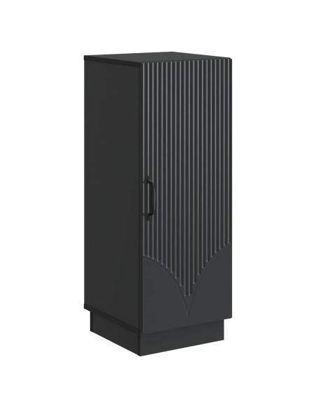 Credenza Nero 33 x 34,5 x 87 cm Legno ingegnerizzato
