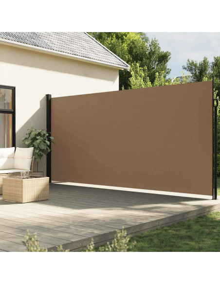 Tenda da Sole Laterale Retrattile Tortora 200x300 cm