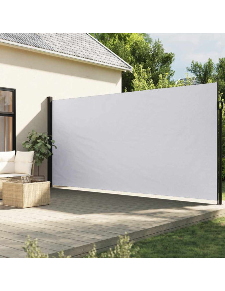 Tenda da Sole Laterale Retrattile Bianco 220x600 cm