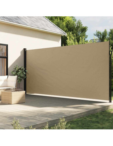 Tenda da Sole Laterale Retrattile Beige 200x300 cm