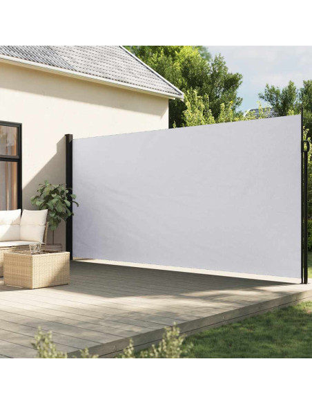 Tenda da Sole Laterale Retrattile Bianco 220x300 cm