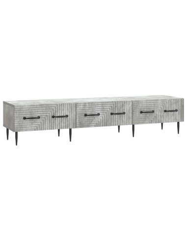 Mobile TV con cassetto Grigio Cemento 147 x 34,5 x 30 cm