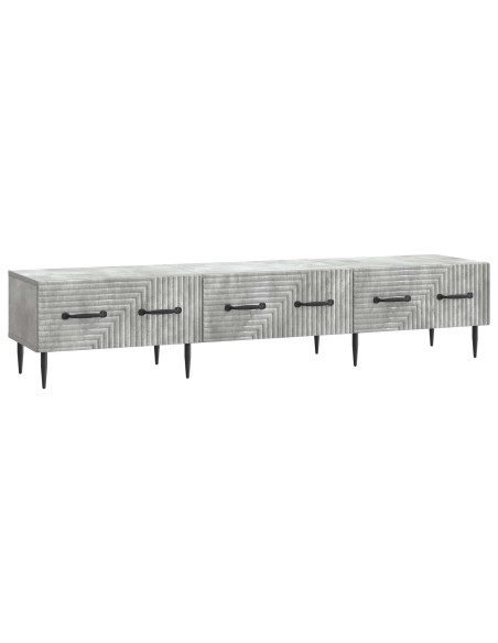 Mobile TV con cassetto Grigio Cemento 147 x 34,5 x 30 cm