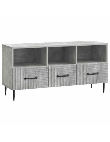 Mobile TV con cassetto Grigio Cemento 102 x 34,5 x 50 cm