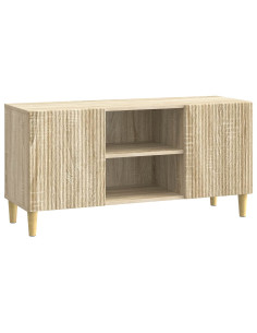 Mobile TV Rovere Sonoma 102 x 34,5 x 50 cm Legno ingegnerizzato