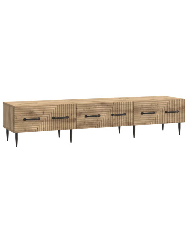 Mobile TV con cassetto Rovere Artigianale 147 x 34,5 x 30 cm